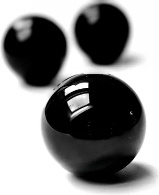 Produktbild von Elegante Obsidiankugel: Mystik & Schutz für Ihr Zuhause