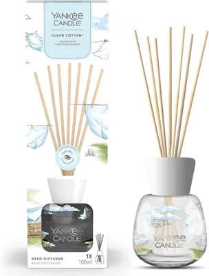 Produktbild von Yankee Candle Reed Diffuser Clean Baumwolle 100 ml