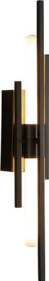 Zdjęcie produktu dla Safara - elegancki kinkiet nowoczesny LED czarny 60 cm