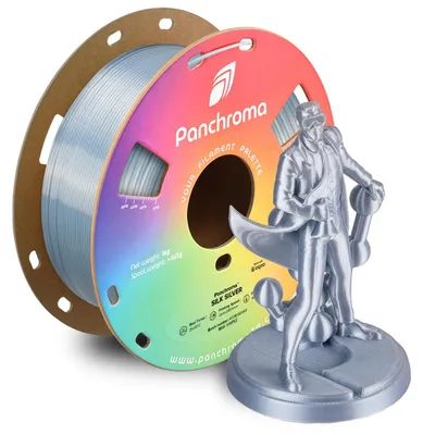 Productafbeelding van Polymaker Panchroma™ PLA Silk Silver 1.75 mm 1KG