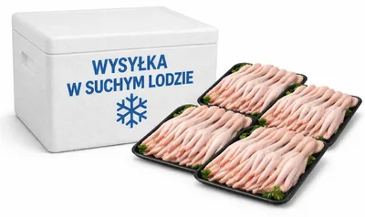 Produktbild von Hühnerfüße 4 x 1 kg – Schronisko Bukowina