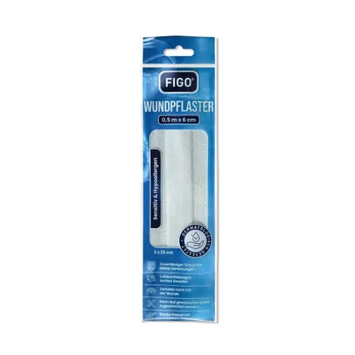 Produktbild von Wundpflaster Sensitiv Pflaster 6 cm x 25 cm, hypoallergen, zuschneidbar