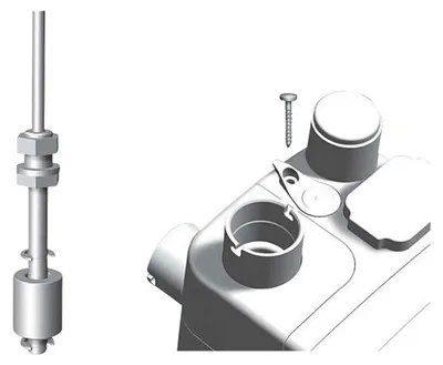 Produktbild von Grundfos Magnetschwimmerschalter 10 m, für Alarmschaltgerät LC A2