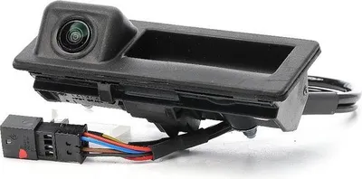 Produktbild von Heckklappengriff mit Microschalter Kunststoff schwarz METZGER für u.a. AUDI A6