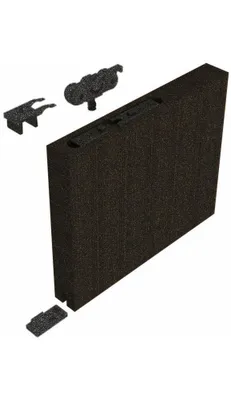 Produktbild von HELM Holzschiebetür 73 ME Set minimale Einbauhöhe