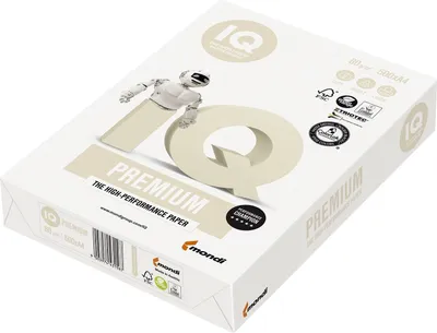 Zdjęcie produktu dla Mondi 88055603 IQ TRIOTEC® premium - A4, 80 g/m², biały, 500 arkuszy