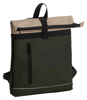 Produktbild von Daniel Ray Rolltop-Rucksack Seattle - Moderner PolyurethanRollrucksack in Moosgrün-Khaki
