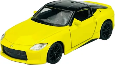 Produktbild von Welly 2023 Nissan Z Gelb 1:34-1:39 Die Cast Metall Modell  im Kasten 43821
