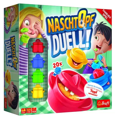 Productafbeelding van Trefl, Naschtopf Duel, strategiespel, gezelschapsspel, partyspel voor 2-4 spelers