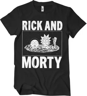 Produktbild von Rick And Morty T-Shirt - Large - Black