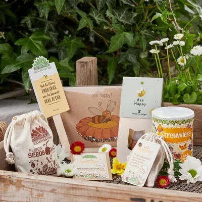 Productafbeelding van cadeau set Bienenretter Wildblumensamen & nachhaltiges zaden set bloemenwiese