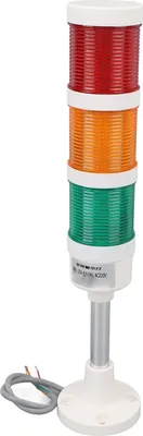 Obrázok produktu pre LED signálna veža Stack Light 220V Priemyselná výstražná lampa Andon Column Indicator 3 vrstvy pre CNC stroj s bzučiakom