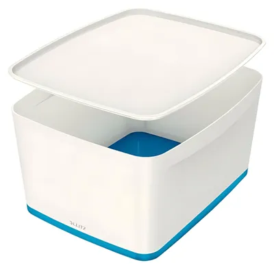 Produktbild von LEITZ Aufbewahrungsbox My Box 18 Liter weiß / blau