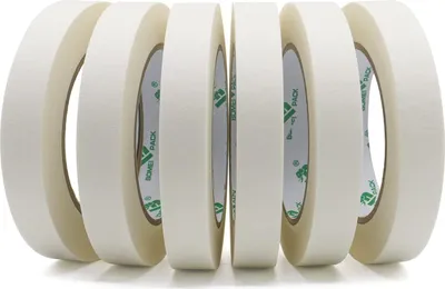 Produktbild von Maler-Abdeckband – 5 Rollen mit 50 m x 18 mm dekorativem Klebeband Allzweck-Malerband (18 mm x 50 m) 5 Rollen
