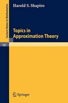 Produktbild von Topics in Approximation Theory