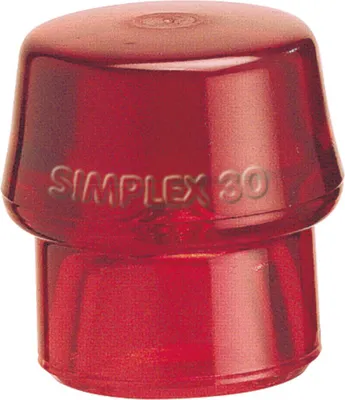 Produktbild von Halder Schlageinsatz für SIMPLEX -Schonhammer,d.30,Plastik