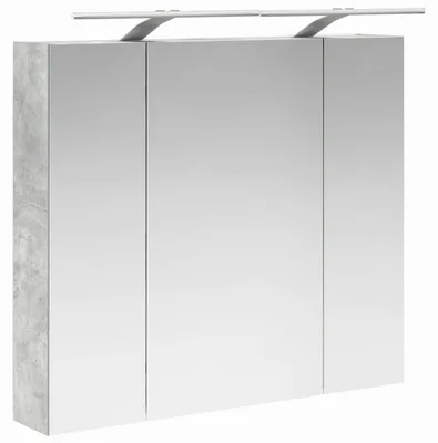 Immagine prodotto di Mobiletto per specchio da bagno con lo scaffale Grigio cemento