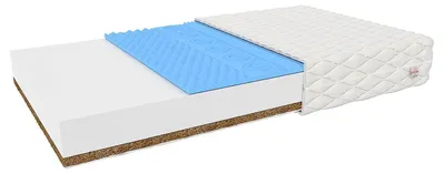 Zdjęcie produktu dla Materac SAWETO, 90x160 cm, piankowo kokosowy, dwustronny