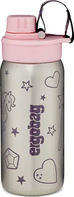 Produktbild von ergobag Edelstahl Trinkflasche Rosa