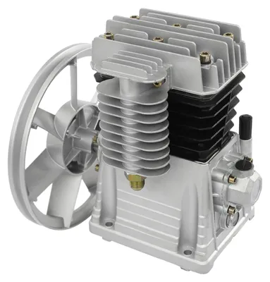 Produktbild von Luftkompressor-Pumpenkopf - Modell 2055 - Einstufig - Zweizylinder - 200 l/min - 0,8 MPa Arbeitsdruck - 1,0 MPa Maximaldruck - 1,5 kW