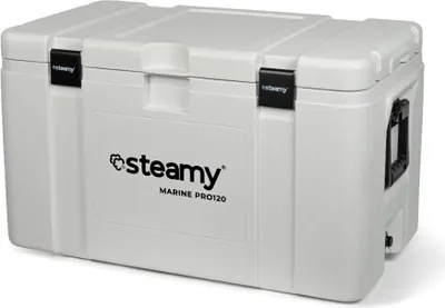 Produktbild von Steamy Marine Pro 120 Kühlbox, 120L, Weiß