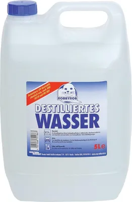 Produktbild von Robbyrob Destilliertes Wasser 60L Kanister 6 Stk