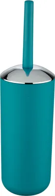Produktbild von WENKO WC Garnitur Klo Toiletten Bürsten Halter BRASIL Petrol Bad Accessoires