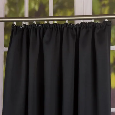 Produktbild von Verdunkelungsvorhang mit Universalband SOPRAN schwarz 175x140cm