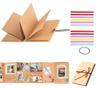 Productafbeelding van Fotoalbum om zelf te maken, 21 x 15 cm, 34 pagina's