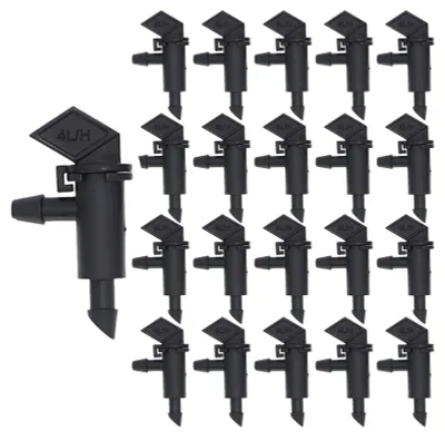 Image de 100 goutteurs d'irrigation pour jardin