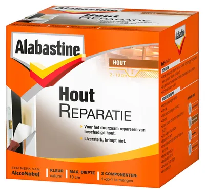 Productafbeelding van Alabastine  -  Houtreparatie  -  Naturel  -  500 G