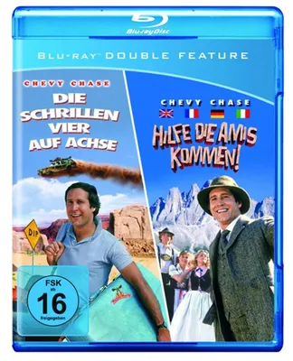 Produktbild von Die schrillen Vier auf Achse & Hilfe, die Amis ko.