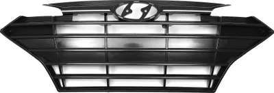 Produktbild von Nr. 86350F2BB0 Vordere obere Motorhaubenstoßstange Kühlergrill für Hyundai Elantra 2019-2020 Vordere obere Stoßstange Nierenkühlergrill Schwarz