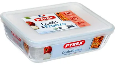 Image de Cook & Freeze, boîte de conservation hermétique, 22x17 cm ; 150 cl - lot de 6