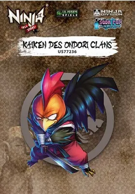 Produktbild von Asmodee ULID0093 - Ninja All -Stars - Kaiken des Ondori -Clans, Erweiterung 4260091157120