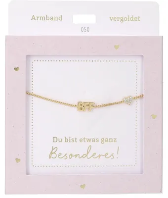 Produktbild von Depesche Armband BFF Gold Freundschaftsschmuck Geschenk Mädchen