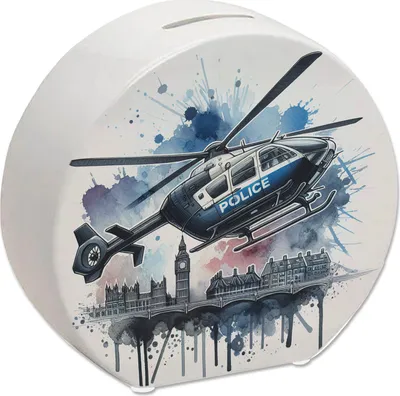 Produktbild von Polizeihubschrauber Spardose