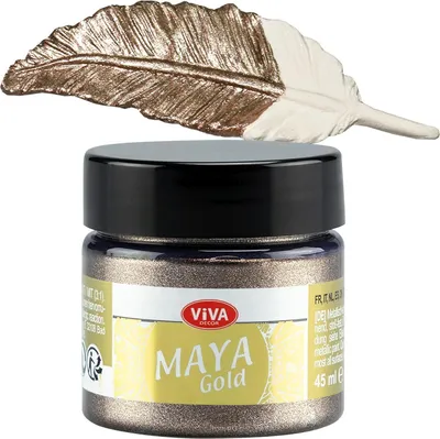 Produktbild von ViVA DECOR Maya Gold 45 ml cappuccino
