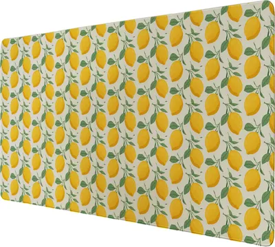 Produktbild von Zitronen Schreibtischunterlage 89x40cm XXL Mauspad