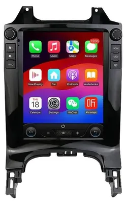 Image de Autoradio, lecteur multimédia, écran tactile, compatible avec Peugeot 3008 (2010-2017), GPS, modèle P4CP