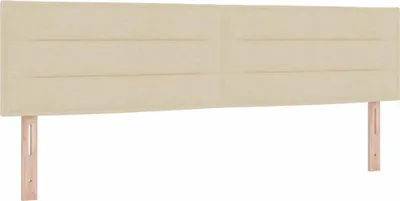Produktbild von vidaXL Kopfteil Creme 180 cm Stoff