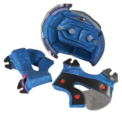 Produktbild von Kini Red Bull Helmpolster MXC2 Helm blue XL