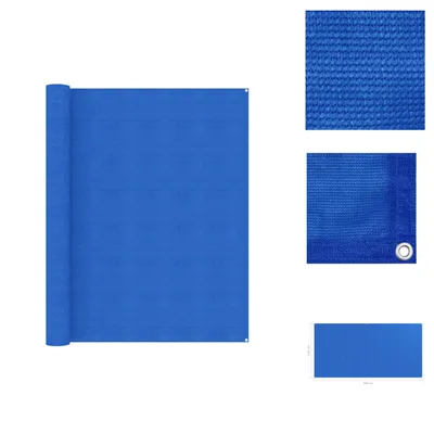 Produktbild von vidaXL Zeltteppich 250x500 cm Blau -  Zeltzubehör