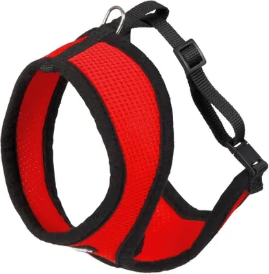 Zdjęcie produktu dla Szelki dla kota ze smyczą, 120 cm, czerwone, Kerbl