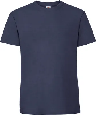 Produktbild von Fruit of the Loom - "Iconic Premium" T-Shirt für Herren BC5183 (XL) (Dunkel Marineblau)