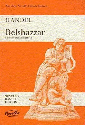 Produktbild von G.F. Handel: Belsazar – Oratorium, Notenbuch herausgegeben von Donald Burrows