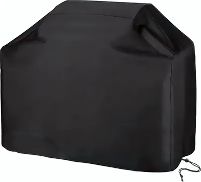 Immagine prodotto di Copertura per barbecue o cucina all'aperto - Copertura protettiva resistente alle intemperie - 145x61x117cm - Nero
