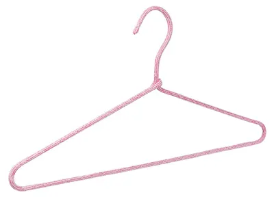 Produktbild von Kleiderbügel TURIN Rosa, verhindert Druckstellen, hohe Belastbarkeit