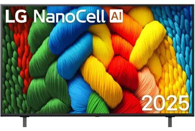 Produktbild von LG NanoCell AI NANO80 75NANO80A3B, 190,5 cm (75"), 3840 x 2160 Pixel, LED, Smart-TV, WLAN, Schwarz