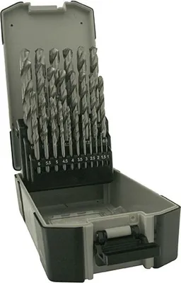Obrázek produktu pro Sada vrtáků Strend Pro 4241, do kovu, 25 dílů, 1-13 mm, HSS, DIN-338